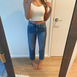 BDG Mom jeans w stripes